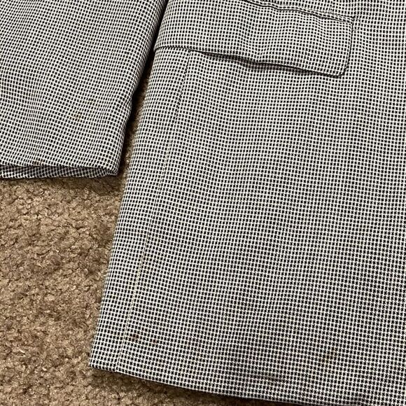 🔥🔥🚒Euromoda Sports Coat Gray Plaid - Picture 3 of 12